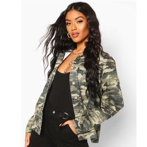 Boohoo Camo Jacket